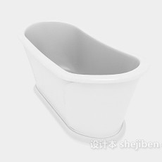 浴缸石材3d模型下载