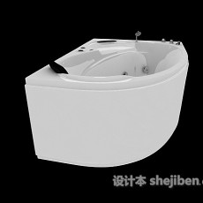 三角家居浴缸3d模型下载