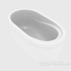敞口浴缸3d模型下载