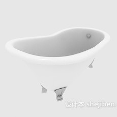 欧式家居浴缸3d模型下载