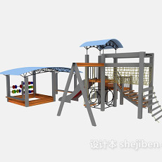 儿童玩耍设施3d模型下载