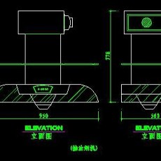 厨房水槽、厨具、器皿CAD图块1--CAD空间素材