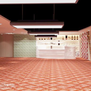 台球厅灯具设计效果图大全2017图片