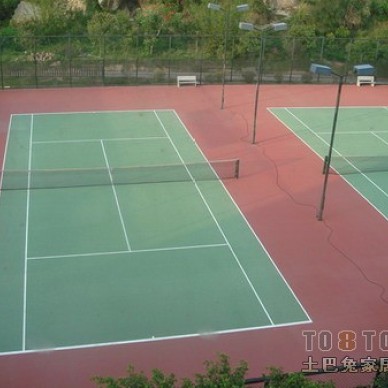 网球场地装修效果图欣赏