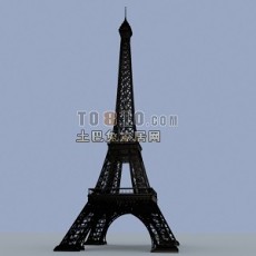 艾菲尔铁塔3d模型下载