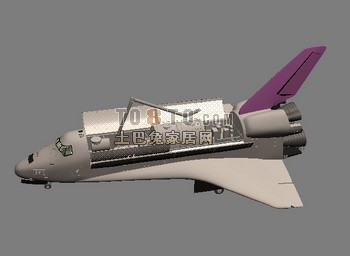3D飞机模型-航天飞机