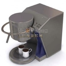 咖啡机器3d模型下载