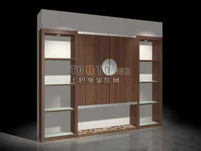 壁柜、橱柜模型-3D现代家具模型素材20081130更新77
