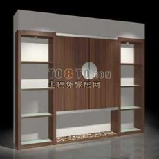 壁柜、橱柜-现代家具素材20081130更新773d模型下载