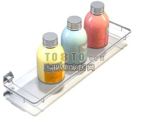 化妆品，瓶子，香皂盒等洗浴用品3D模型8-5套