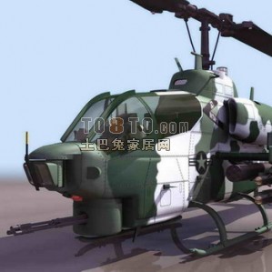 3D飞机模型-直升飞机21套