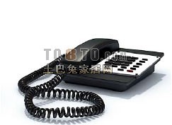 会议室电话机3d模型下载