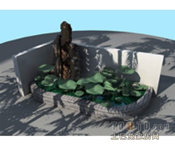 景观设计3D模型下载73