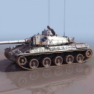 坦克兵器3D模型素材13