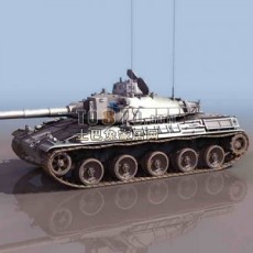 坦克兵器素材133d模型下载