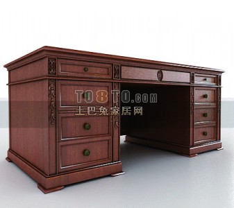 古典中式书桌子