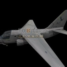 战斗机-飞机素材103d模型下载