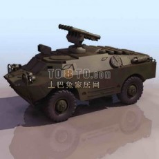 兵器-装甲车4套3d模型下载