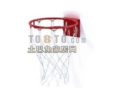 篮球筐1-体育用品素材3d模型下载