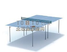乒乓球台3d模型下载