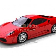 法拉利超级跑车3d模型下载