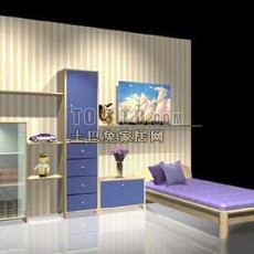壁柜、壁橱-家具3d模型下载