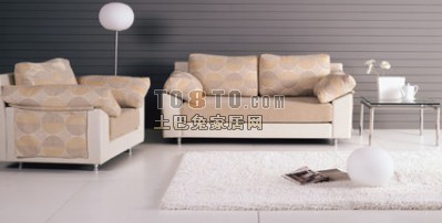 高档沙发3D模型27