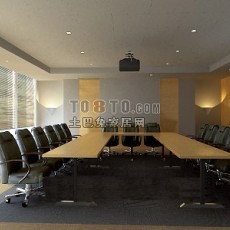 会议室3d模型下载