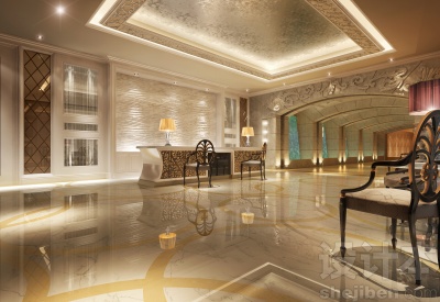 酒店室内设计3D模型