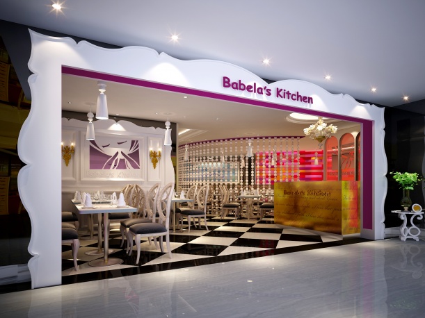 巴贝拉餐厅3d模型
