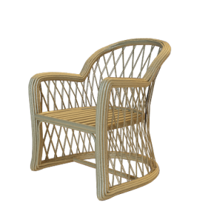 藤椅3d模型下载