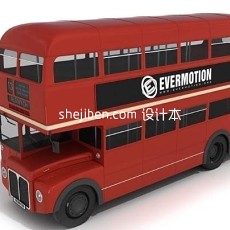 公共汽车3d模型下载