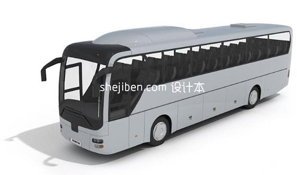 公交车3d模型下载