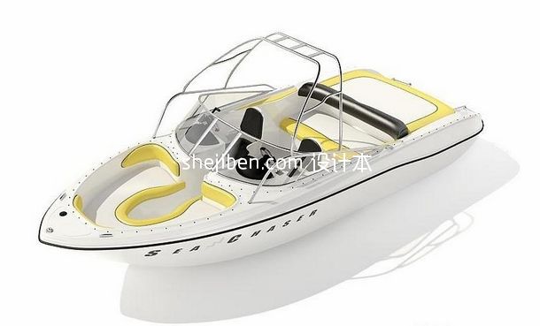 3D游艇轮船模型下载
