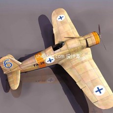 战斗机-飞机素材273d模型下载
