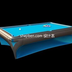 08版本台球桌3d模型下载