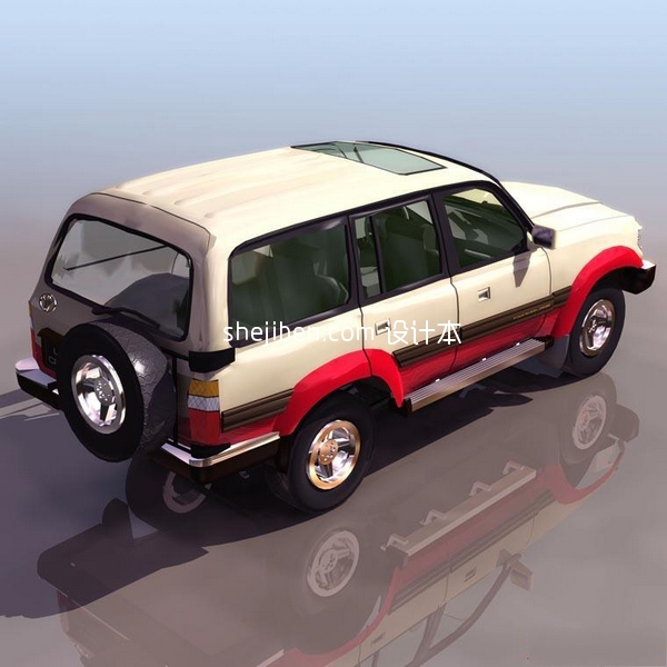 吉普车3d模型下载