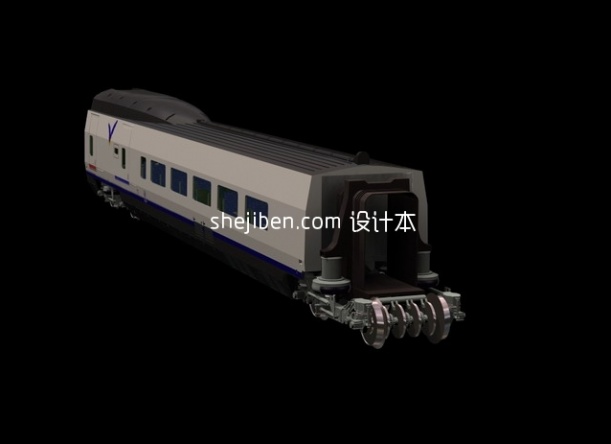 火车3d模型13