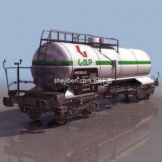 油罐车3d模型下载