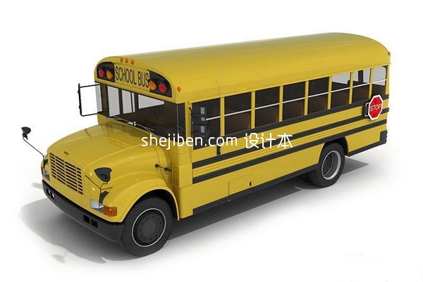 公交车3d模型下载