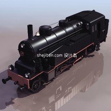 火车头3d模型下载
