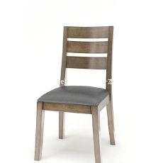 实木座椅3d模型下载