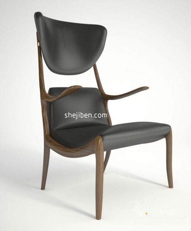 个性沙发椅3d模型下载