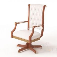 欧式老板椅3d模型下载