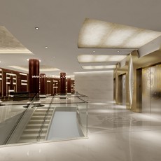 电梯走廊3d模型下载