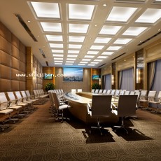 大会议室天花板3d模型下载