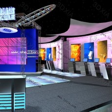 展示厅设计3d模型下载