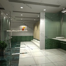 卫生间天花板3d模型下载