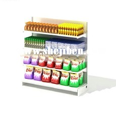 商场超市专柜3d模型下载