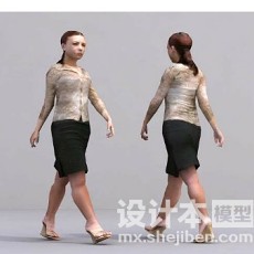 女人3d模型下载
